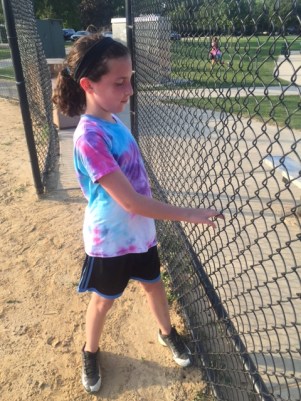 Drill for learning the finish on a changeup