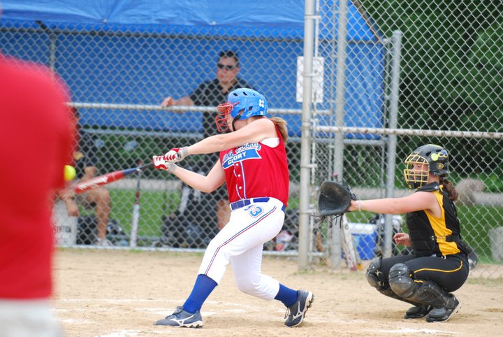 Fastpitch hitters should be deciding whether to stop instead of whether to start.