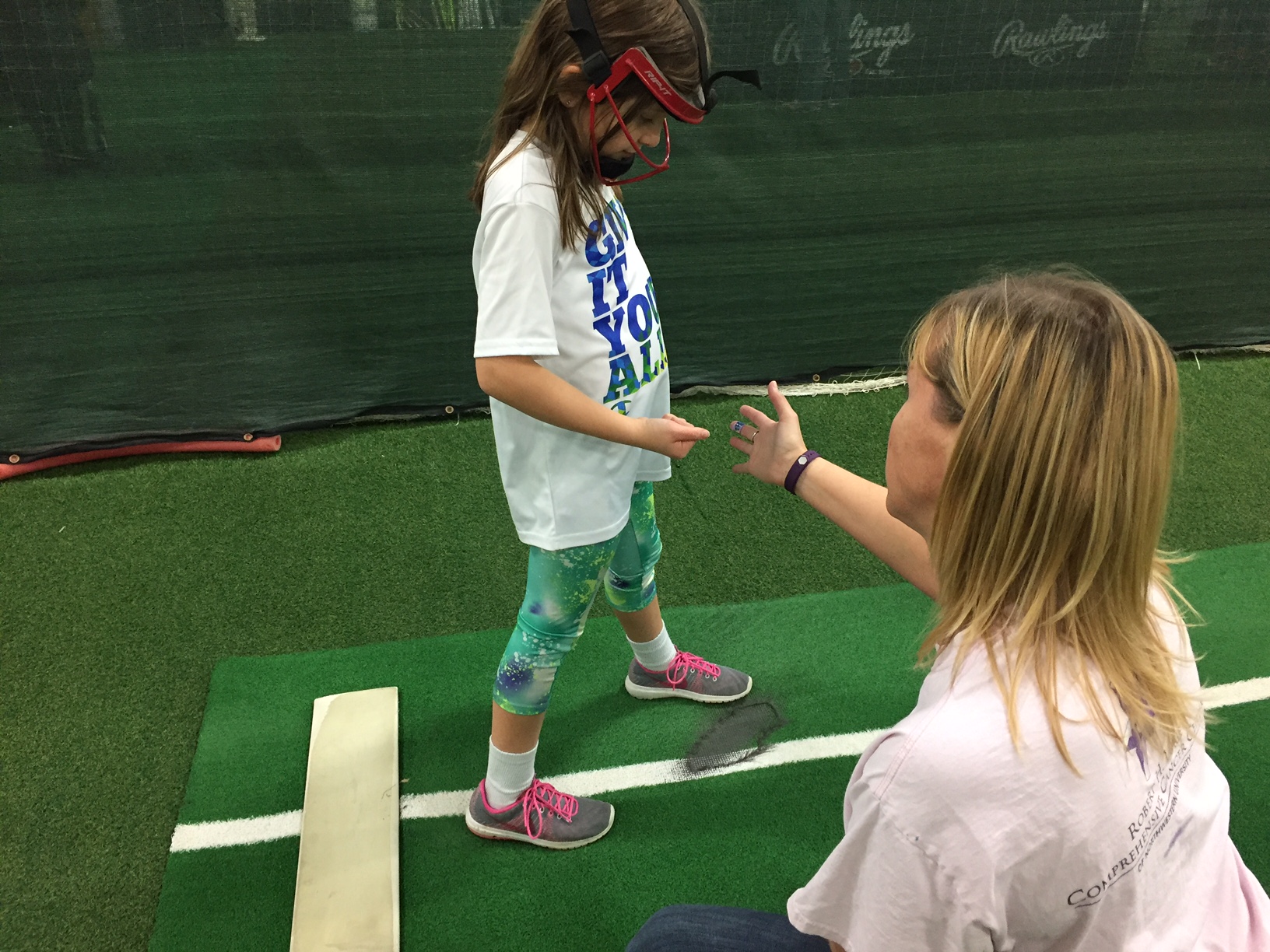 Punching through at release