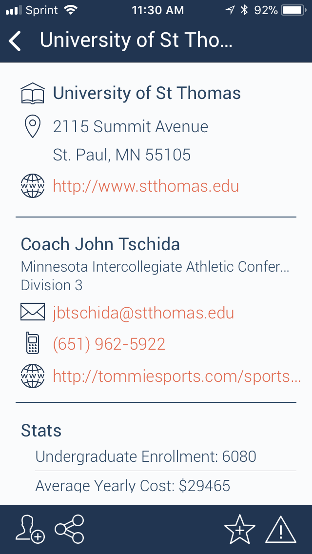 Softball Bound individual school