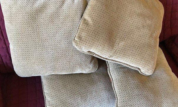 The coach's job is to get a pillow